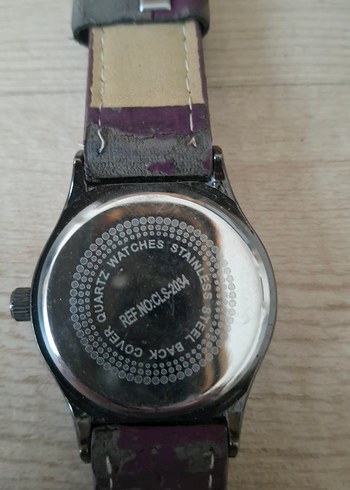 MOR RENK BAYAN KOL SAATİ.PİLİ YOKTUR - Görsel 5