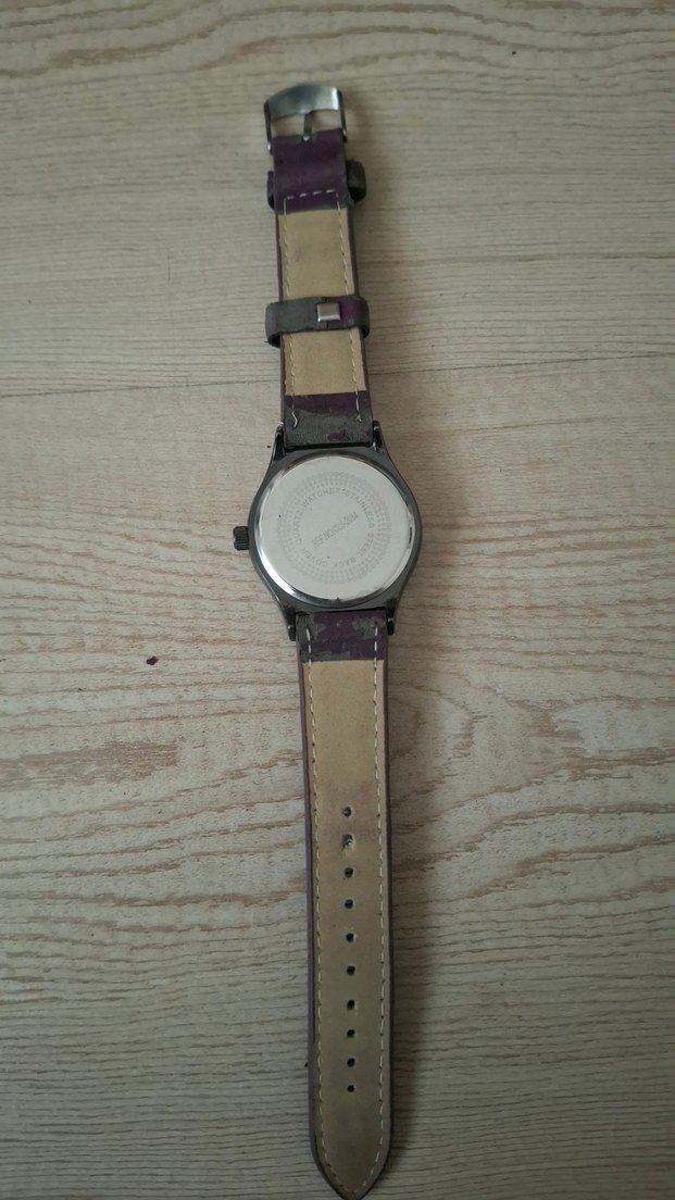 MOR RENK BAYAN KOL SAATİ.PİLİ YOKTUR - Görsel 4