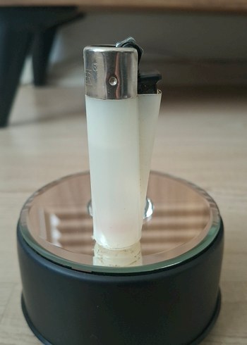 Parlak Bej Clipper Çakmak - Görsel 4