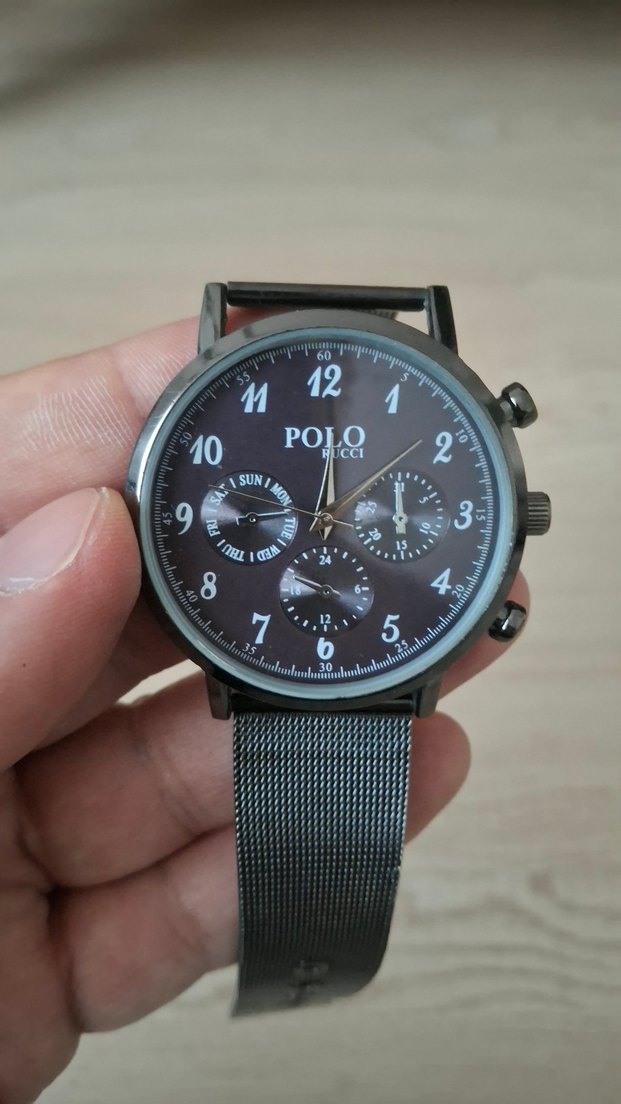 ERKE KOL SAATİ POLO RUCCI PİLİ YOKTUR - Görsel 2