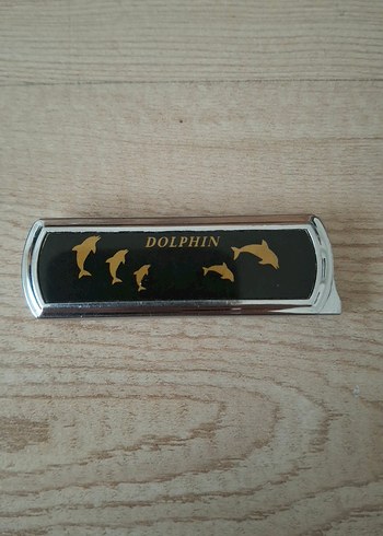 Altın Renkli Yunus Desenli Çakmak - Görsel 5