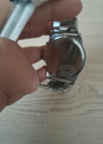 Parlak Siyah Chanc Erkek Klasik Saat.PİLİ YOKTUR - Görsel 4