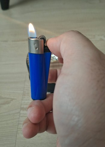 CLİPPER Parlak Mavi Çakmak - Görsel 3