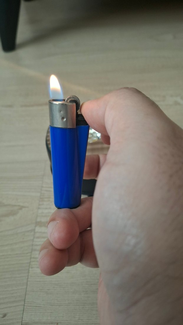 CLİPPER Parlak Mavi Çakmak - Görsel 3