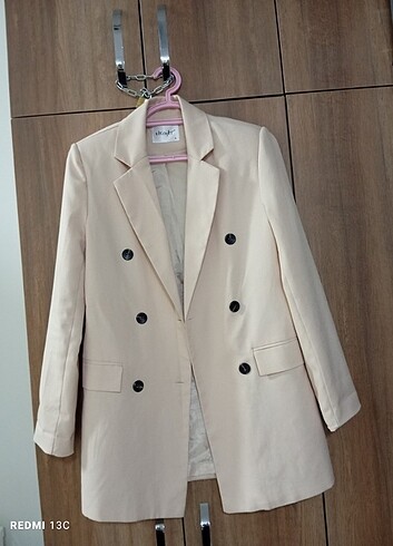 Bej Blazer ceket 