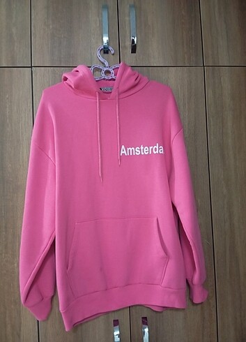 PEMBE SWEATSHİRT 