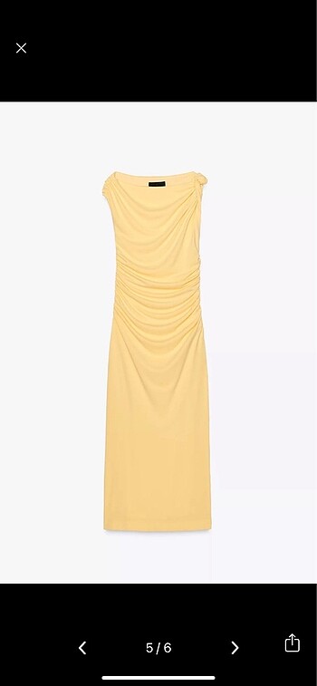 zara butter yelow