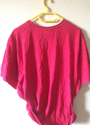 l Beden kırmızı Renk vintage tshirt 