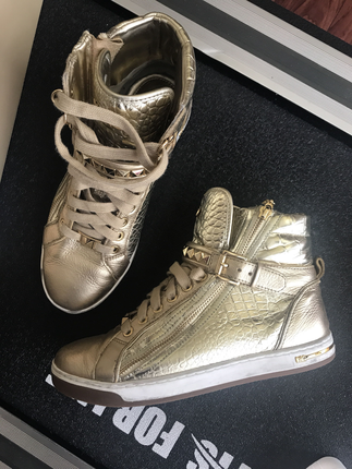 38 Beden altın Renk Michael Kors Gold Sneakers