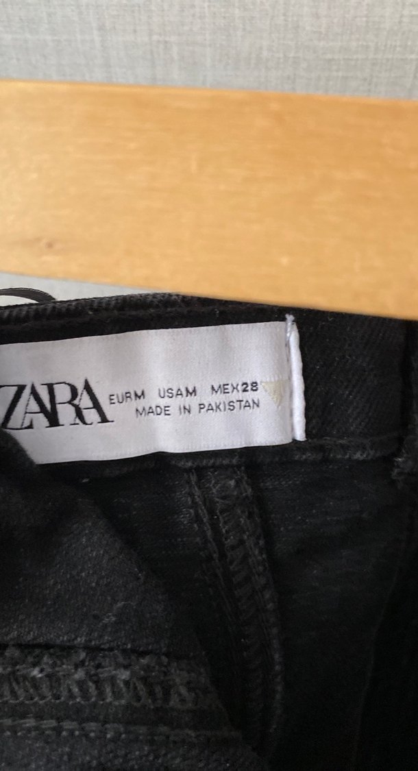 Fermuarlı Siyah Denim  üst - Görsel 2