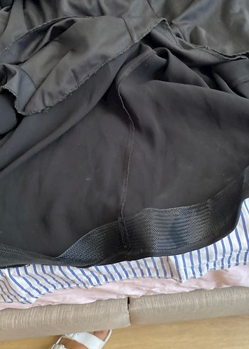 Turkuaz Desenli Straplez Uzun Abiye Elbise - Görsel 5