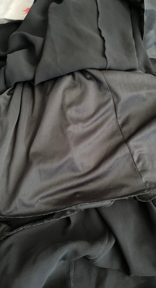 Turkuaz Desenli Straplez Uzun Abiye Elbise - Görsel 4