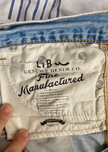 Kadın Açık Mavi Mini Denim Şort - Görsel 5