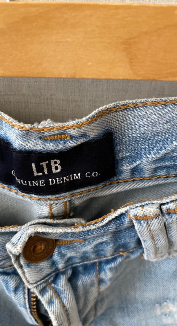 Kadın Açık Mavi Mini Denim Şort - Görsel 2