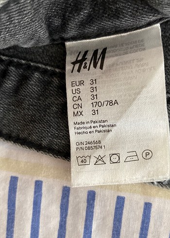 Gri Denim Erkek Midi Şort - Görsel 4