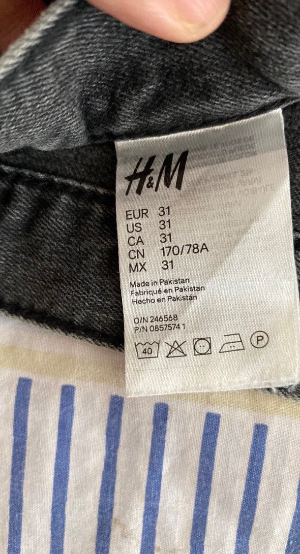 Gri Denim Erkek Midi Şort - Görsel 4