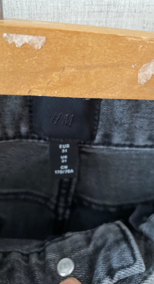 Gri Denim Erkek Midi Şort - Görsel 2