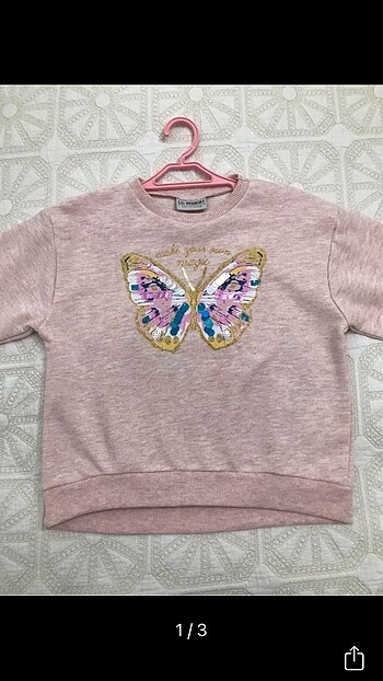 LC Waikiki Kız Çocuk Sweatshirt
