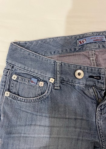 28 Beden mavi Renk LTB Vintage Düşük Bel Pantolon