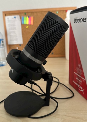 HyperX DuoCast Kırmızı Yayın Mikrofonu - Görsel 17