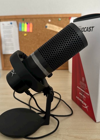 HyperX DuoCast Kırmızı Yayın Mikrofonu - Görsel 16