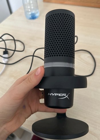HyperX DuoCast Kırmızı Yayın Mikrofonu - Görsel 7