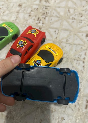 Renkli Mini Oyuncak Arabalar Seti - Görsel 6