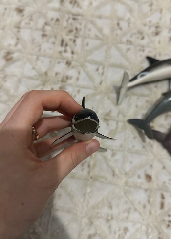 Küçük Koyu Renkli Balina Aksiyon Figürleri - Görsel 8