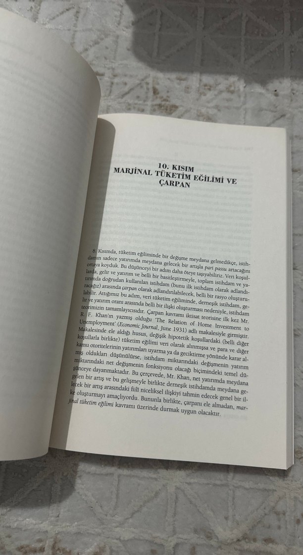 John Maynard Keynes - Genel Teori Kitabı - Görsel 2