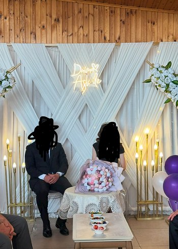 Daima aşk ile Neon tabela - Görsel 2