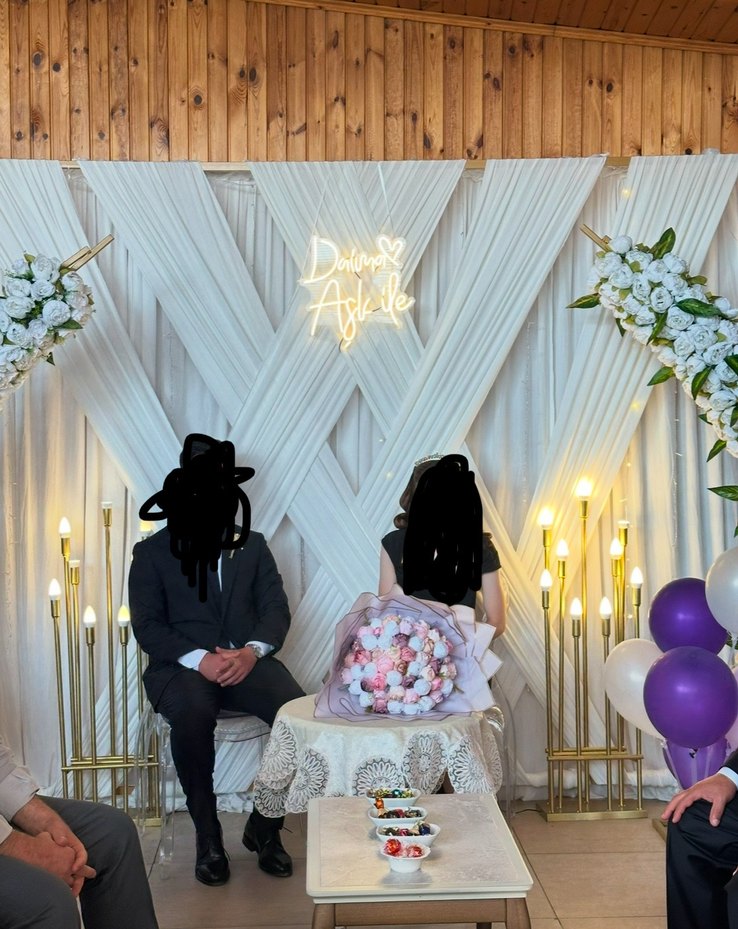 Daima aşk ile Neon tabela - Görsel 2