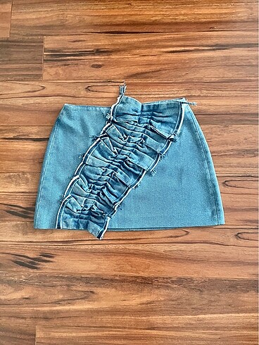 Zara Zara mini jean etek