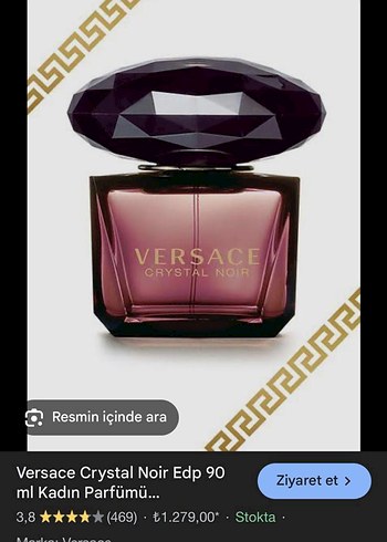 Versace Crystal Noir Edp 90 ml Kadın Parfümü