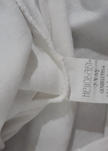 Beyaz Kısa Kollu Bebek Body (3'lü) - Görsel 3