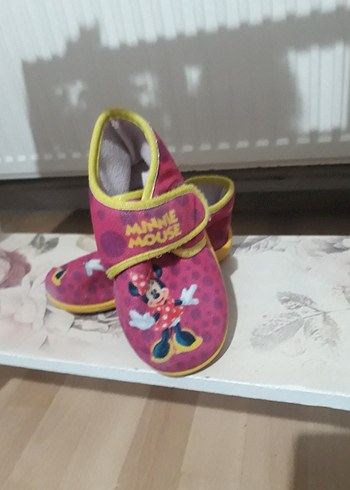 Kız Çocuk Minnie Mouse Sıcak Terlik - Görsel 2