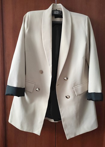 Düğmeli Kadın Blazer Ceket