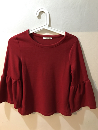 Zara Bordo bluz zara