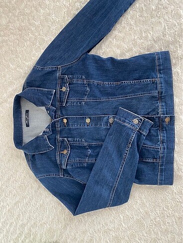 Mavi Jeans mavi üste oturan kot ceket