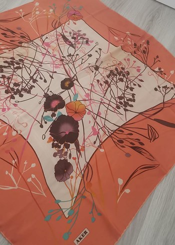 Aker İpek eşarp - Görsel 2