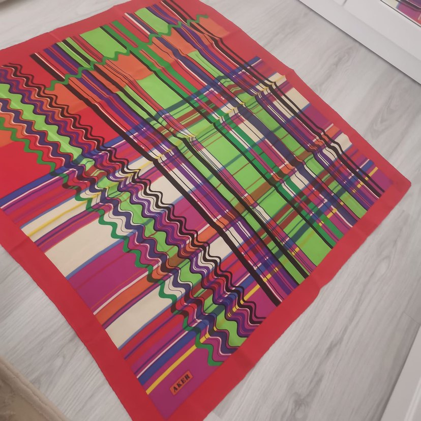 Aker İpek eşarp - Görsel 2