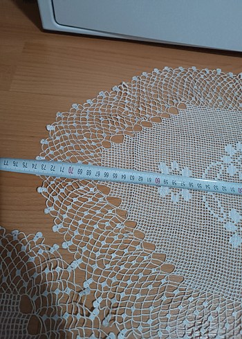 El İşi İşlemeli dantel 3 adet - Görsel 5