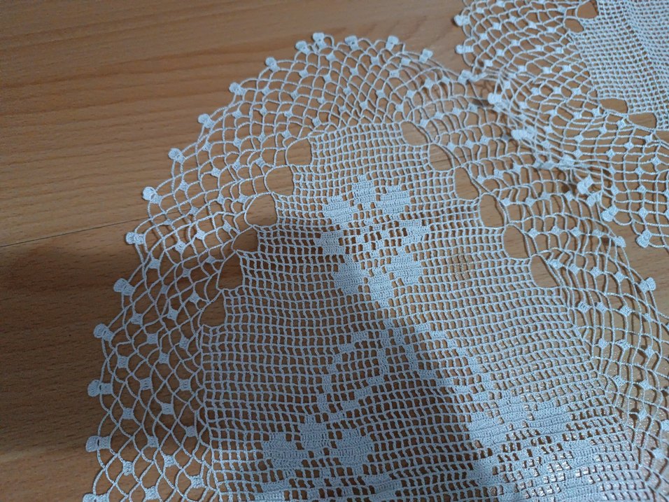 El İşi İşlemeli dantel 3 adet - Görsel 3