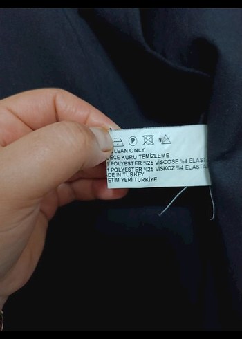 Armine Düğmeli Siyah Uzun Kadın pardesü - Görsel 6