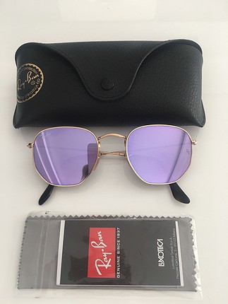 diğer Beden mor Renk Rayban yeni sezon kullanılmamış gözlük