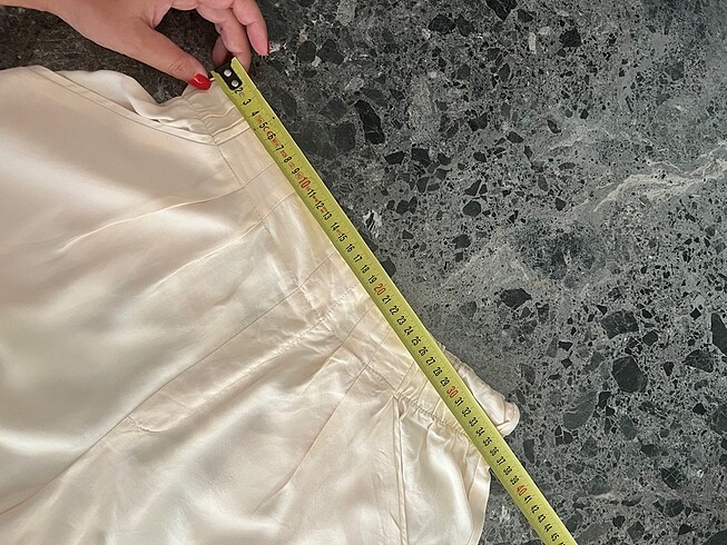 m Beden ten rengi Renk Zara şort