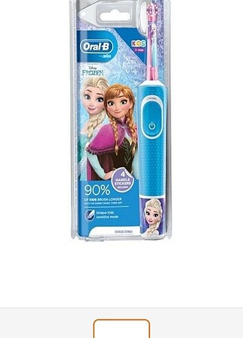 Oral-b şarjlı frozen diş fırçası