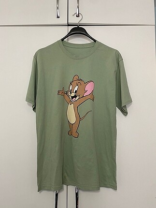 Jerry baskılı t-shirt