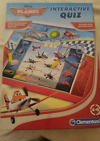 Clementoni Disney Planes İnteraktif Quiz Puzzle