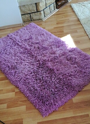 LİLA RENK HALI ÖLÇÜ;EN 90 UZUNLUK 147cm