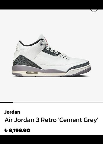 Nike Air jordan 3 retro 